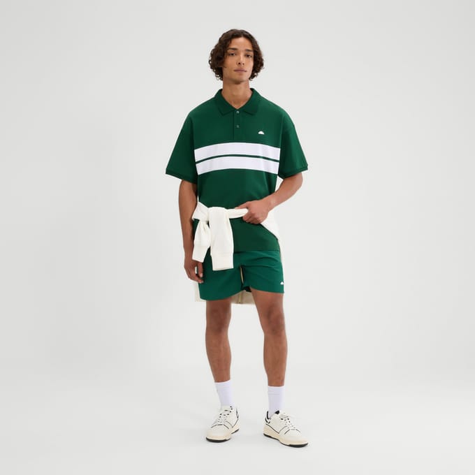 Ellesse Heren Sbarri Poloshirt (Donkergroen)