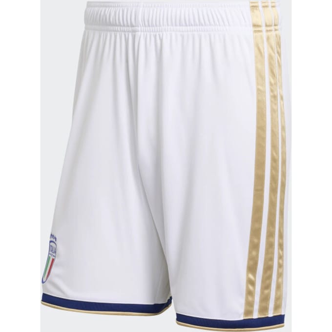 Adidas Italy Korte Broeken Heren - Wit - Maat L - Poly Mesh