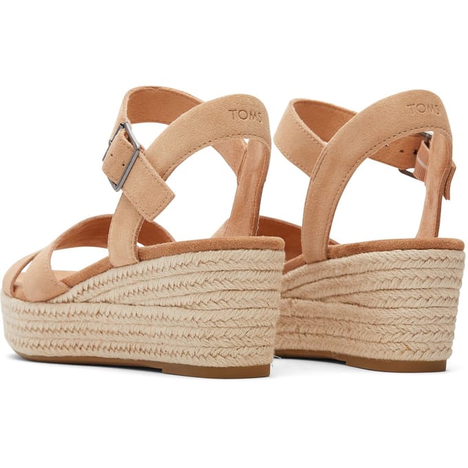 TOMS Audrey 100% Koe Vrouwen Honing Wedges