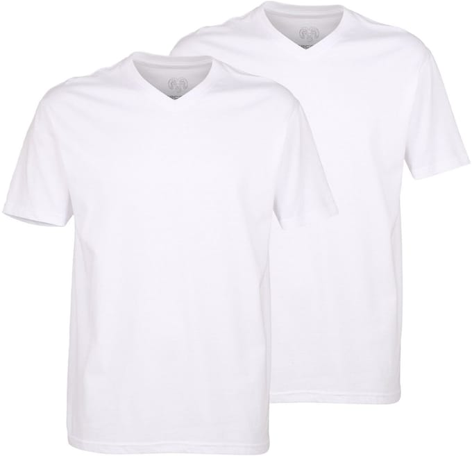CECEBA Konvex 2-pack Heren T-shirt - Wit