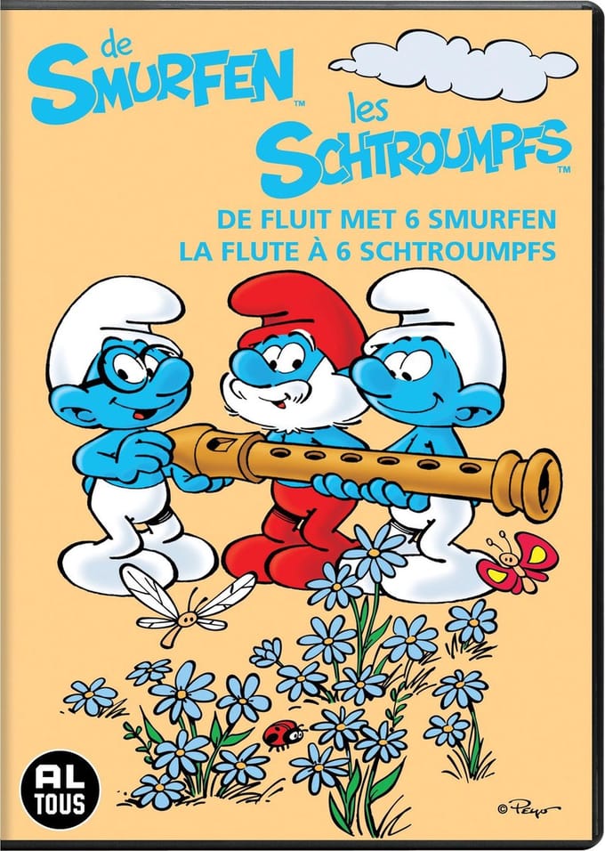 Smurfen - De Fluit Met 6 Smurfen (DVD)