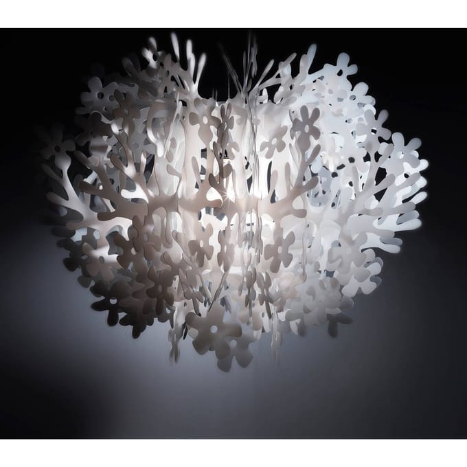 Slamp Fiorella - design-hanglamp wit