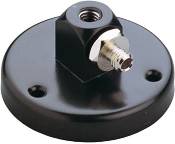 König & Meyer 221c tafelflans 3/8" sokkel 73mm, hoogte 39mm - Accessoire voor stands