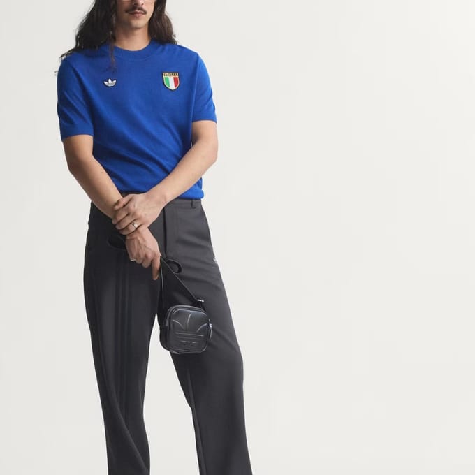 Adidas Figc Italië Bringback 1970 Shirt Blauw