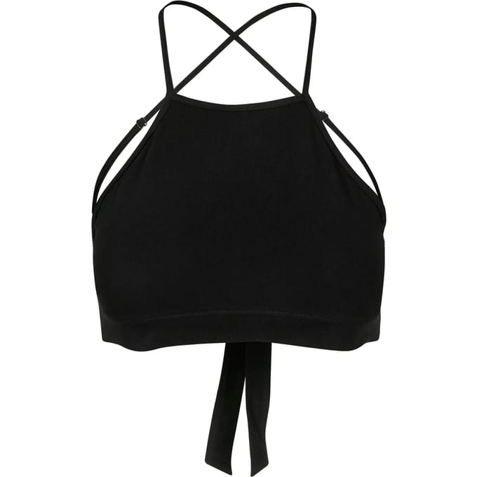 Urban Classics Triangle Dames Top - zwart - L