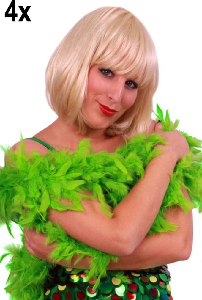 4x Boa appel groen 180 cm. 75 gr.
