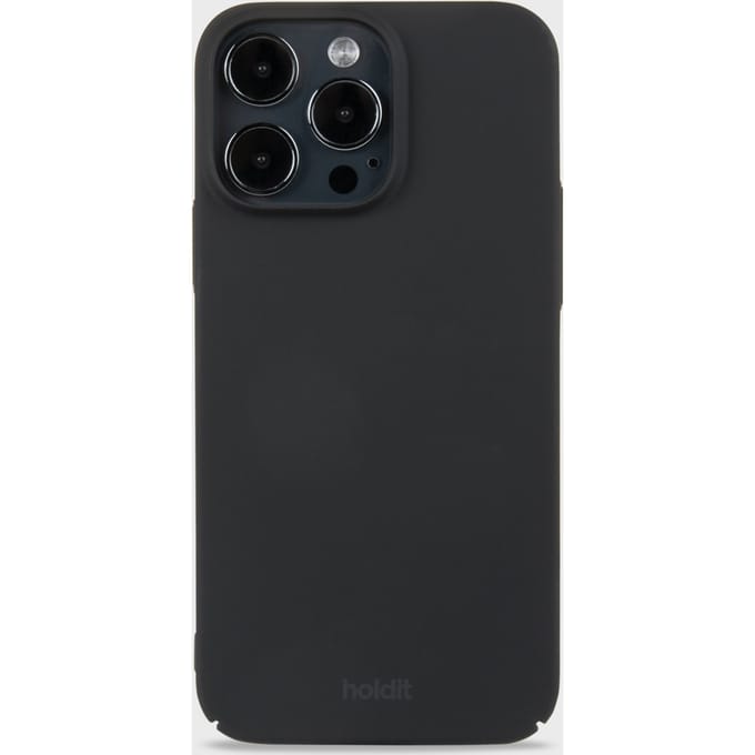 Holdit Slim Case geschikt voor Apple iPhone 14 Pro Max - Zwart