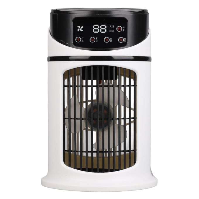 Mini climatiseur portable multifonction, ventilateur de refroidissement à eau pour le bureau et la maison black
