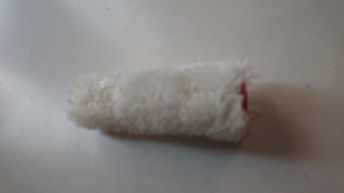 Verfroller Vachtroller 10 cm o.a. voor Muurverf