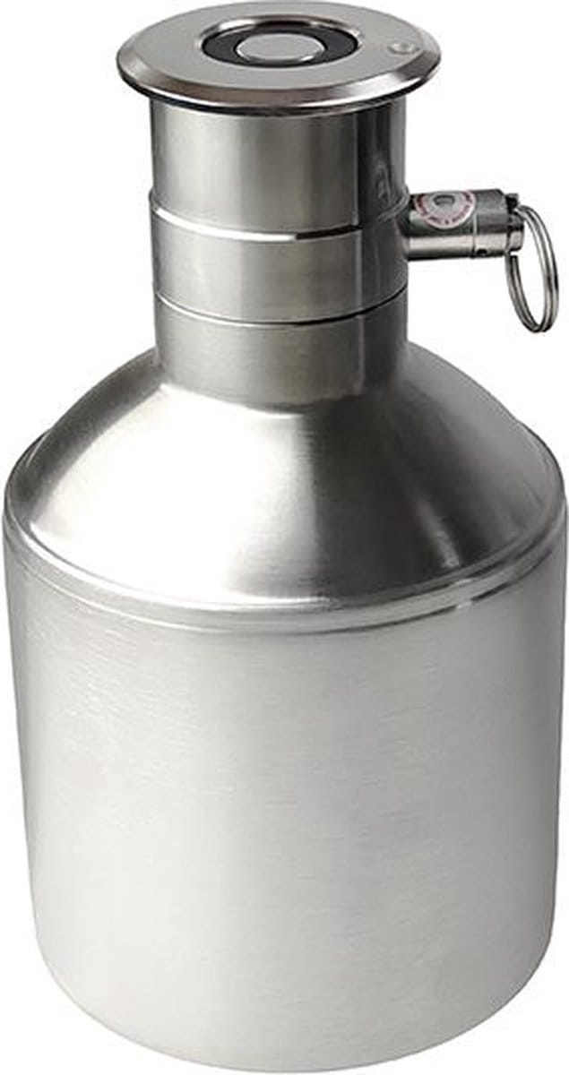 RVS 2 liter vat Platteschuif