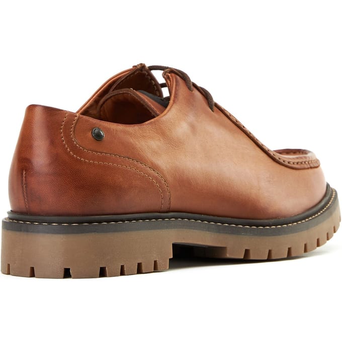 Base London Carbon | Tan - FW Lace Up Casual Shoes - Maat -