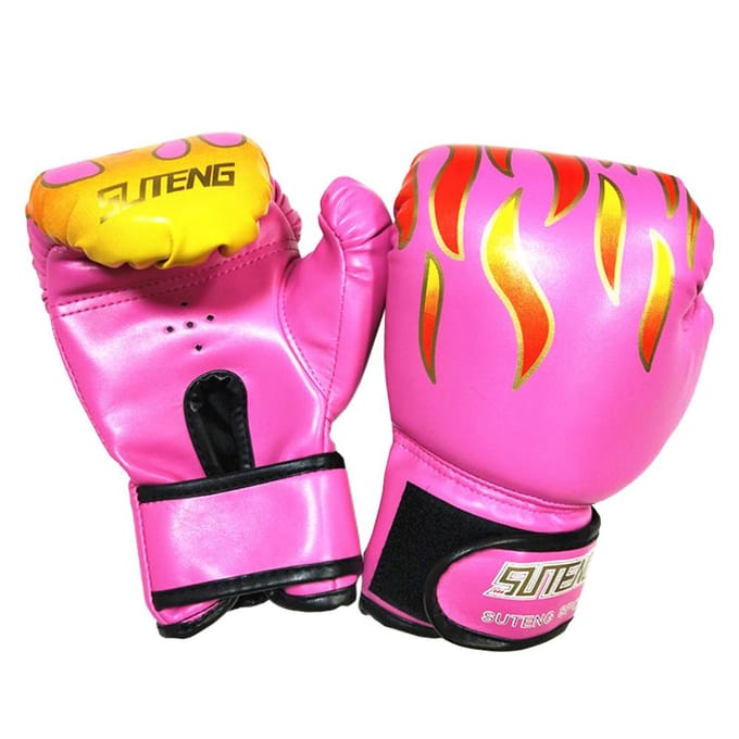 Gants de boxe pour enfants, gants d'entraînement pour enfants, Muay Thai, sac de boxe, mitaines de boxe vert