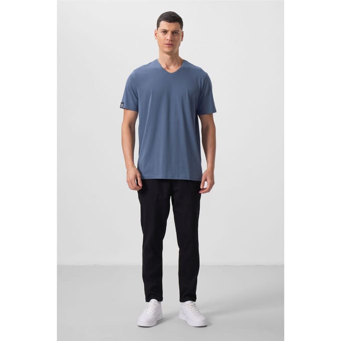 Heren Rechte-graam Gabardine Chino's
