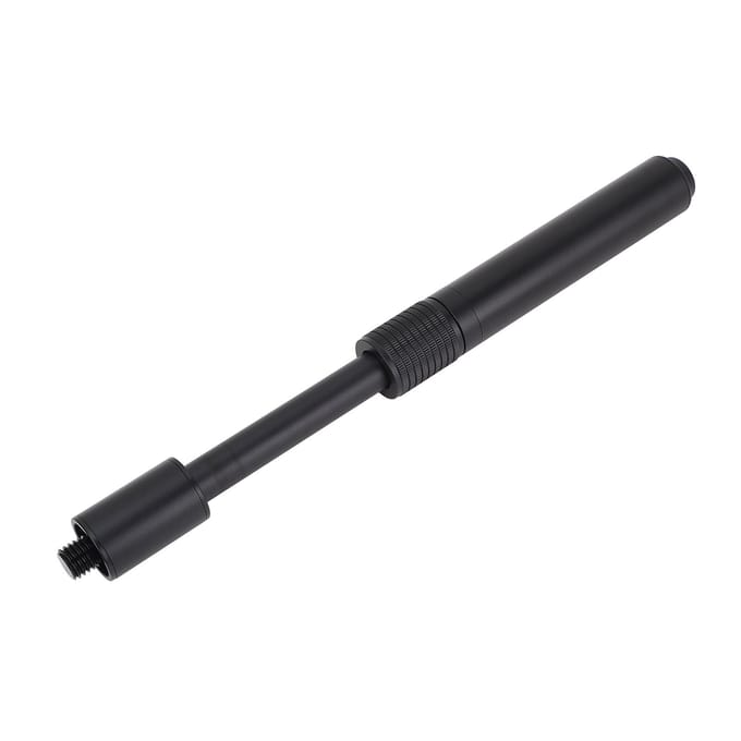 Rallonge de queue de billard 240 x 340 mm, accessoires d'équipement de rallonge de queue de billard en aluminium avec black