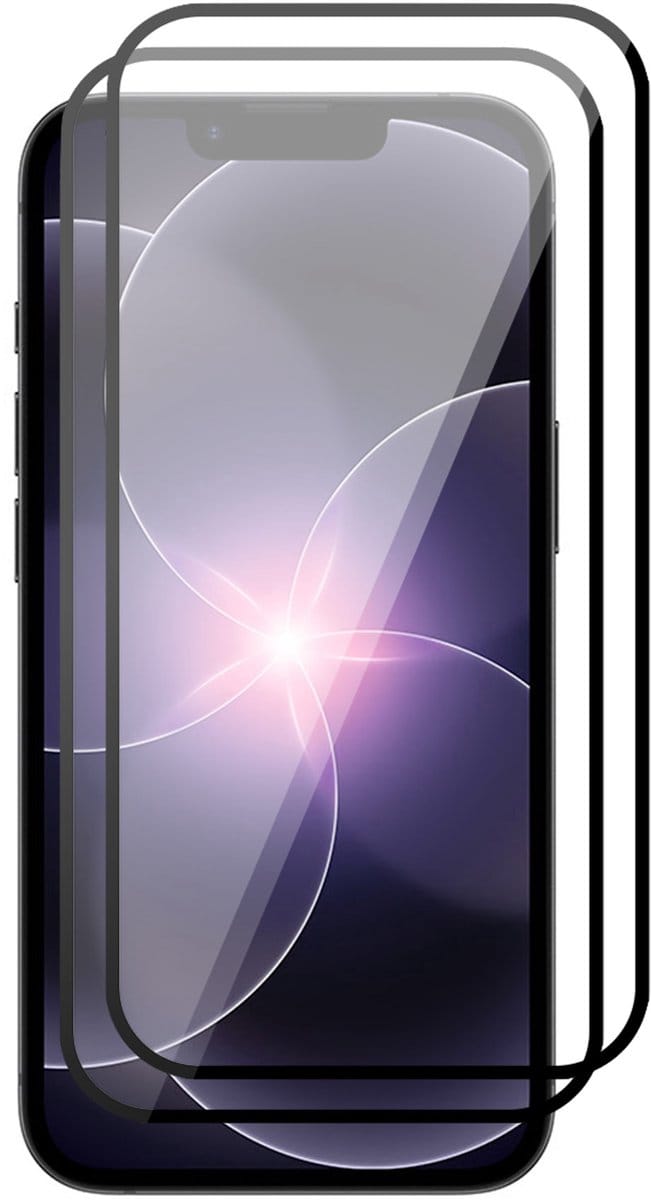 Screenprotector geschikt voor iPhone 17e - 2x Volledig Dekkend Glas Screen Protector
