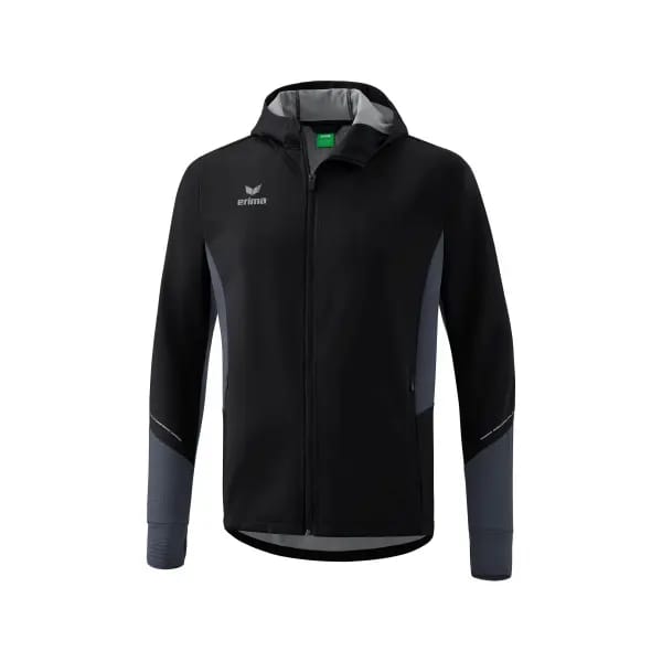 Erima Racing Running Jack Heren - Zwart | Maat: S