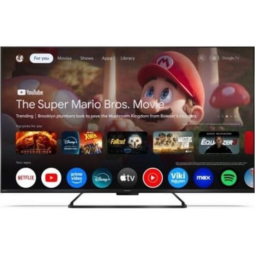 SHARP 55HR7465E 55" 4K UHD Smart TV 144Hz QLED Google TV