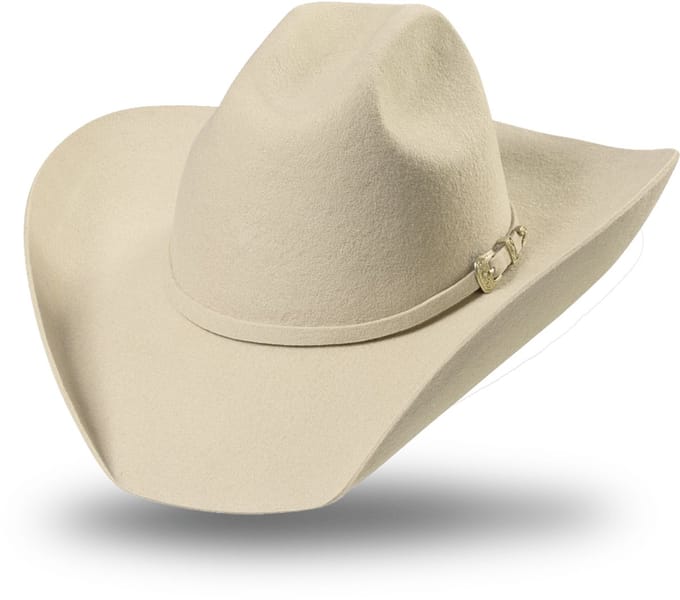Western hoed Wyoming Stars&Stripes kleur Bone maat 56