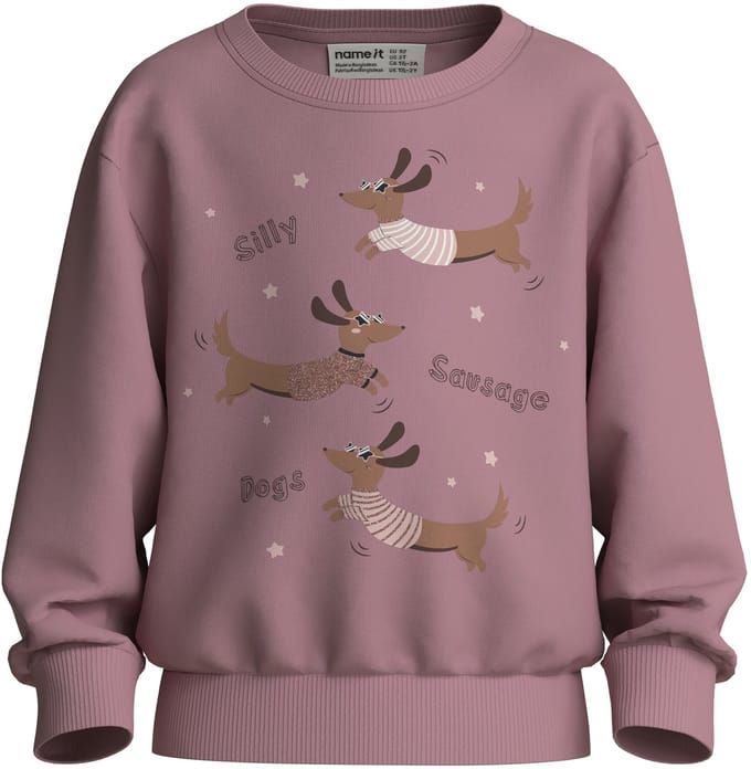 NAME IT - NMFVASACHA LS NREG SWEAT UNB - Meisjes - Sweaters