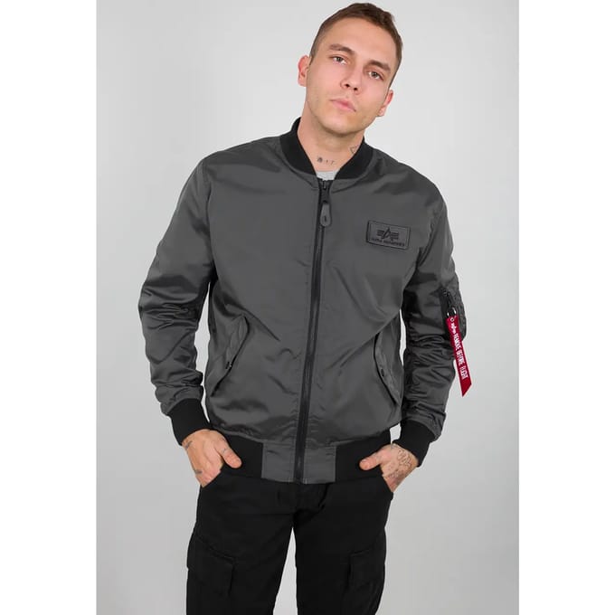 Alpha Industries Bomberjack - MA-1 TTC Two Tone Contrast Bomber Jacket - S tot L - voor Mannen - grijs