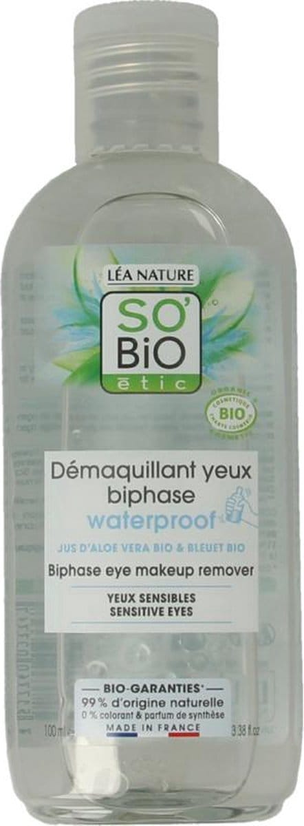 So Bio Etic Eye make-up Remover 100 Milliliter