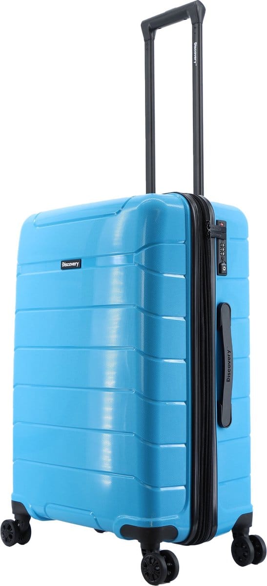 Discovery Skyward Harde Koffer / Trolley / Reiskoffer - 75 cm (Large) - Blauw - Blauw / Large