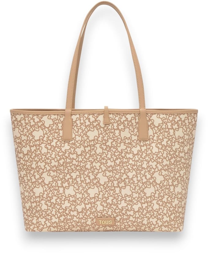 TOUS L. K Mini Double-Way Beige Reiswieg Tas