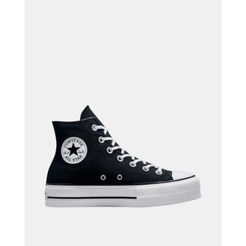 Converse Chuck Taylor All Star Platform High Zwarte Dames Sneakers Wit 560845C 36 black