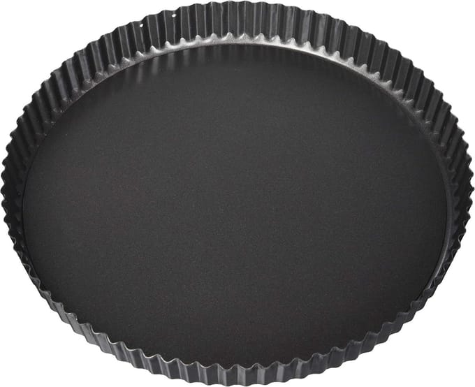 Geribde Taartvorm - Quichevorm - Zelf Bakken - Losse Bodem - 30cm Diameter