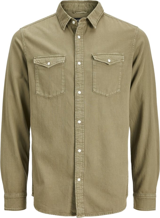 Jack & Jones Denim overhemd Slim Fit Denim overhemd