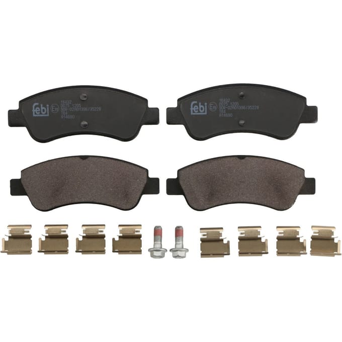 Remblokset FEBI BILSTEIN 16432, voor
