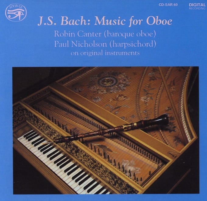 Robin Canter, Paul Nicholson - J.S. Bach: Music For Oboe (CD)