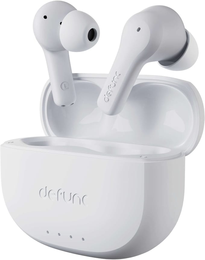 defunc TRUE ANC II TWS Plugin in-ear Bluetooth Earbuds White