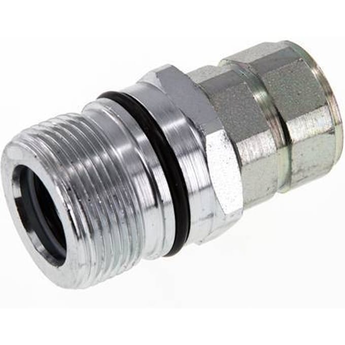 Stalen DN 12.5 Hydraulische Koppeling Snelkoppeling G 1/2 inch Binnendraad ISO 14541 D M36 x 2