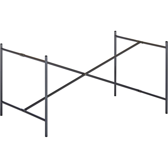 Richard Lampert Eiermann 2 tafelframe - zwart - middelste stut - 100 x 78 cm - zonder verlenging (hoogte 66 cm)
