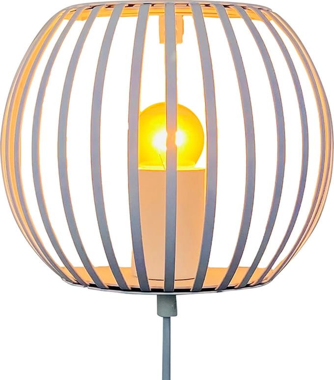 Olucia - LIEVE - Wandlamp - Wit - Vorm: Rond