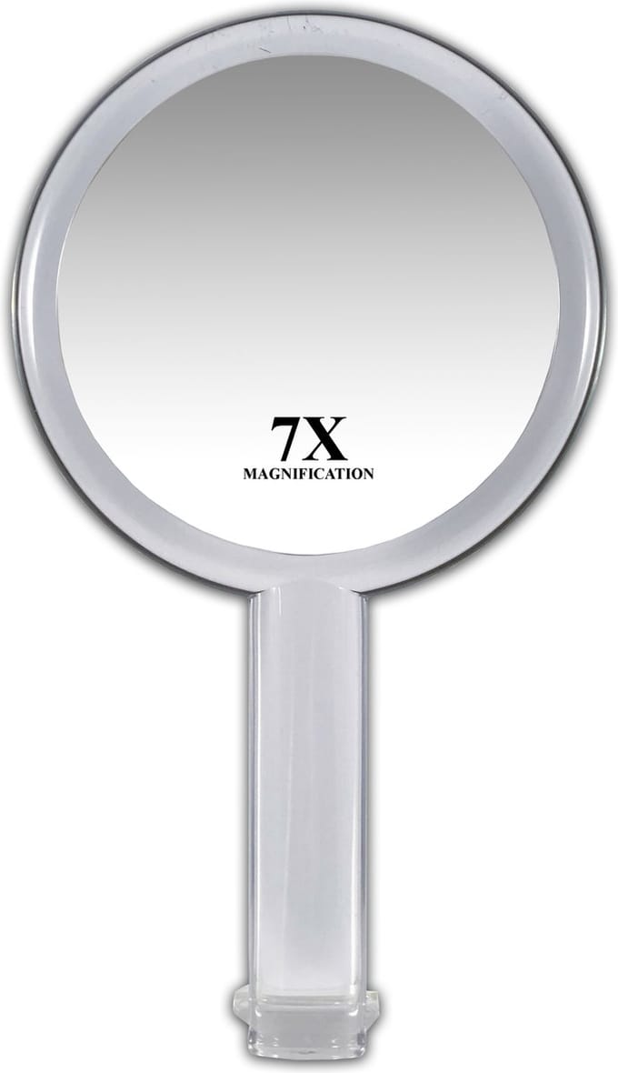 Make up spiegel 7x vergroting acryl - Ø13cm spiegels