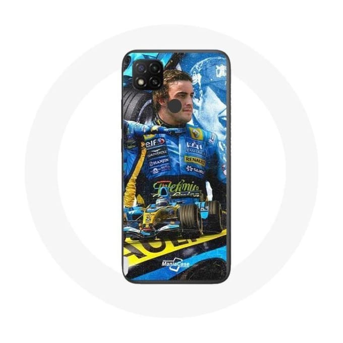 Case Xiaomi Redmi 9C Formule 1 Fernando Alonso F1 wereldkampioen