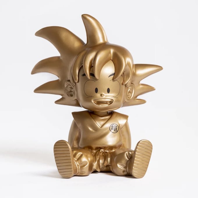 Spaarvarken beeldje - chibi son goku special edition pvc Plastoy Dragon Ball