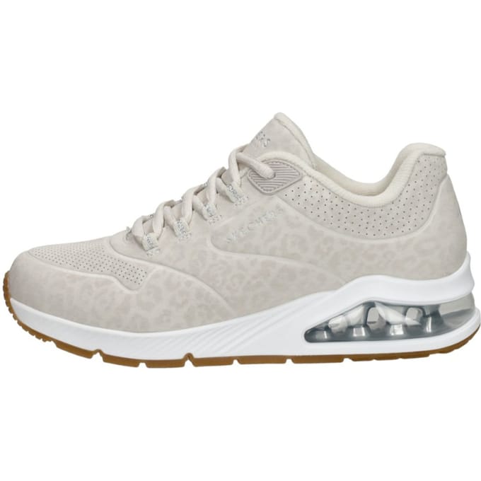 Skechers Uno 2 - In-Kat-Neato - Dames Sneakers - Wit