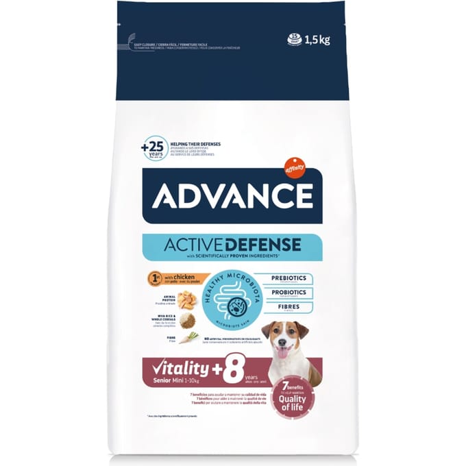Advance Mini Senior - Voordeelpakket: 3 x 1,5 kg