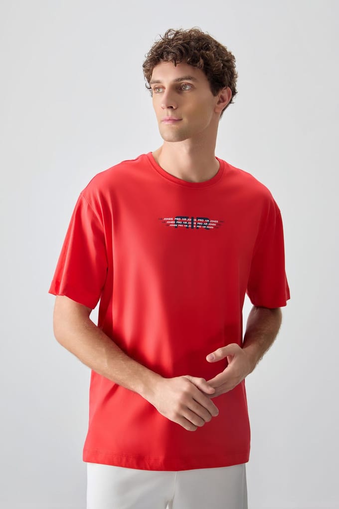 Oversized Katoenen Logo T-Shirt