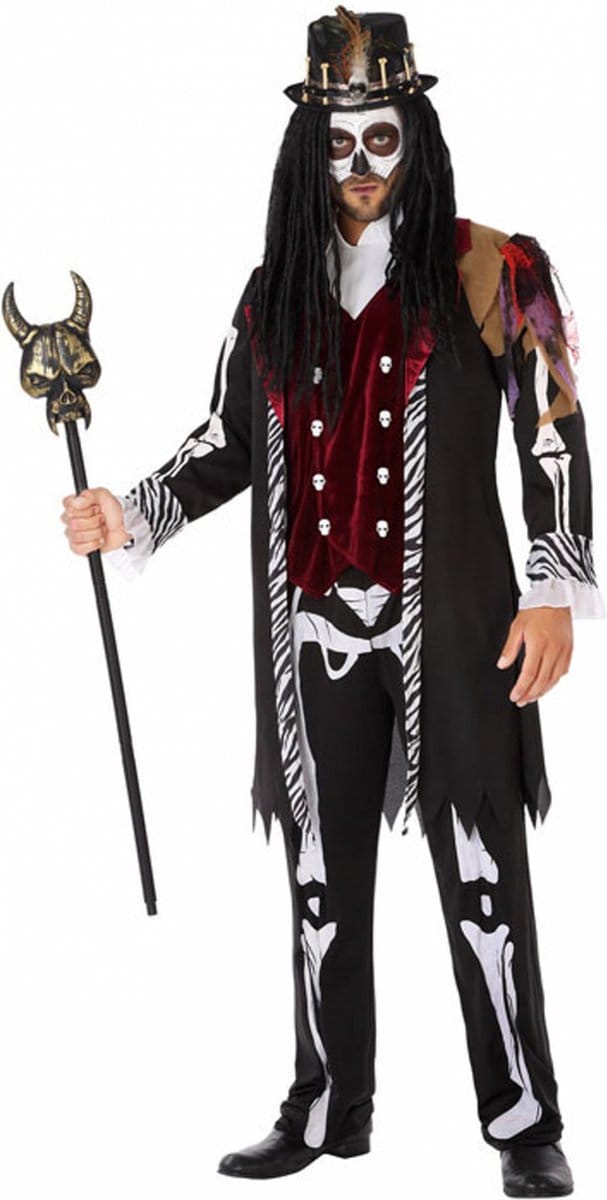 ATOSA - Voodoo tovenaar kostuum voor mannen - M / L
