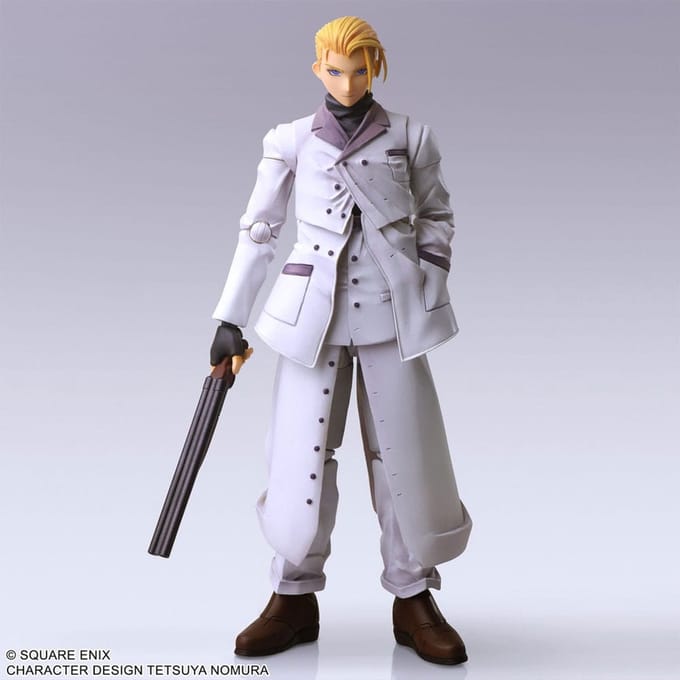 Square-Enix Final Fantasy VII Bring Arts Action Figure Rufus Shinra 15 cm Action Figuur