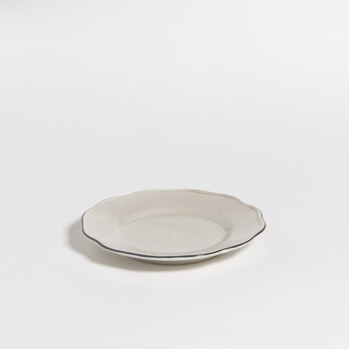 The Table Amsterdam Attic Gebaksbord - Seabass - Ø19 cm - Lichtgrijs