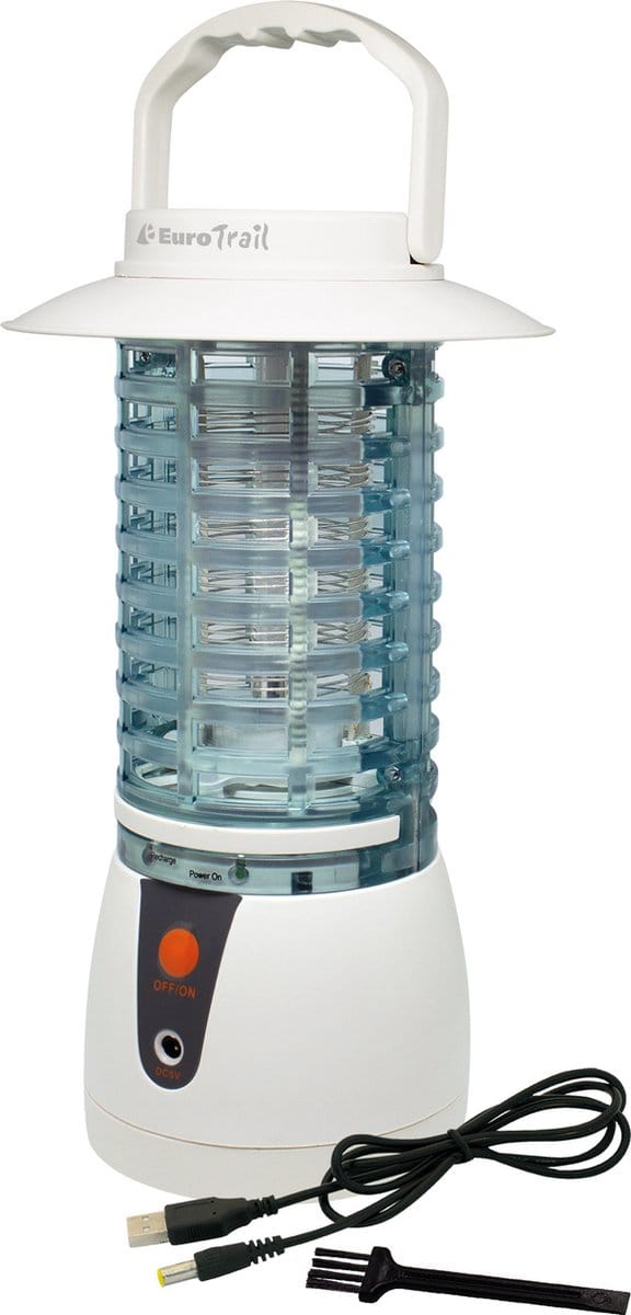 Eurotrail Muggenlamp Led 18 X 31 Cm Abs Wit