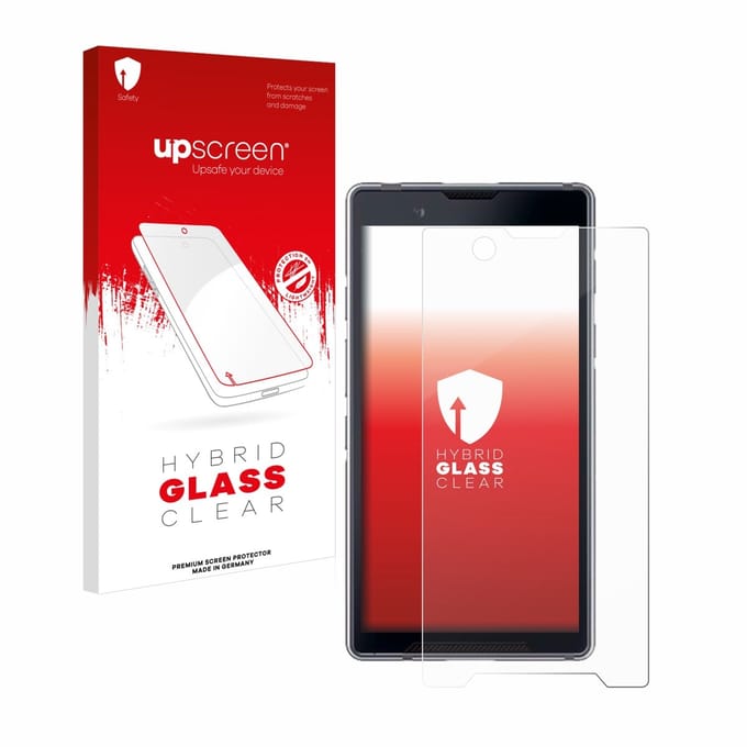 upscreen - Screenprotector voor Bittium Tough Mobile 2 - Folie Beschermfolie Beschermglas transparant