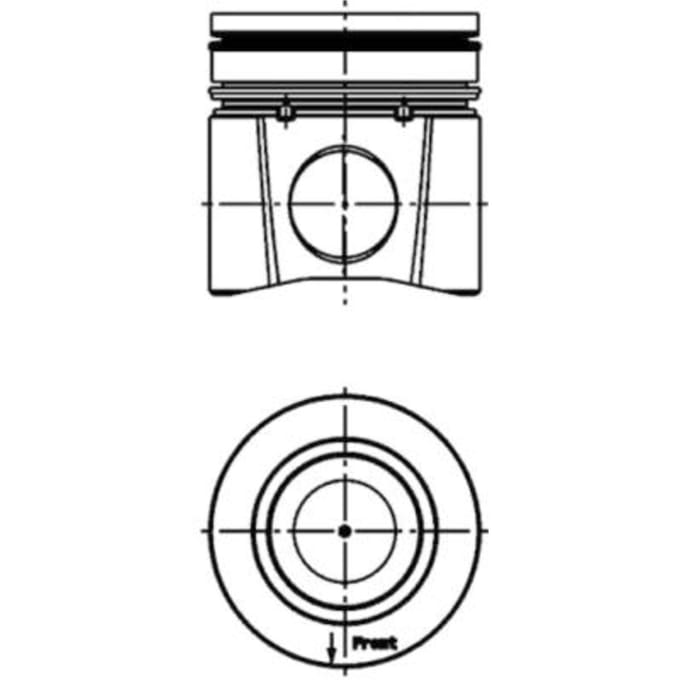 Zuiger KOLBENSCHMIDT 40588610