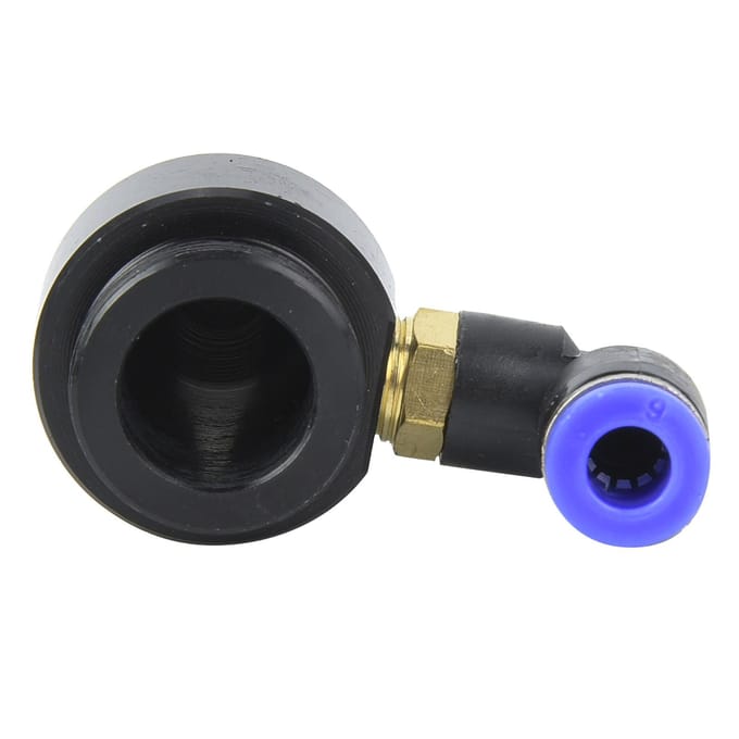 1 pièce M22 Filetage Tête Laser Kit de Remplacement Buse à Air pour Machines de Gravure Laser black
