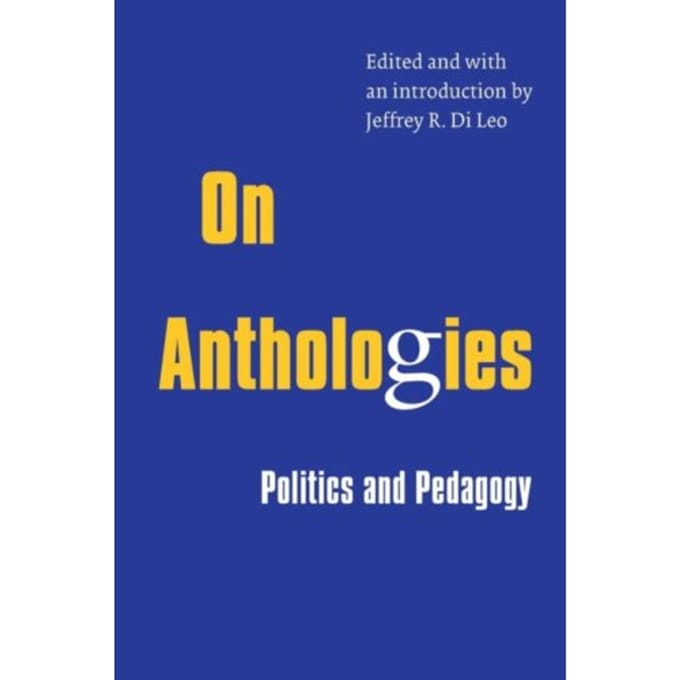 On Anthologies